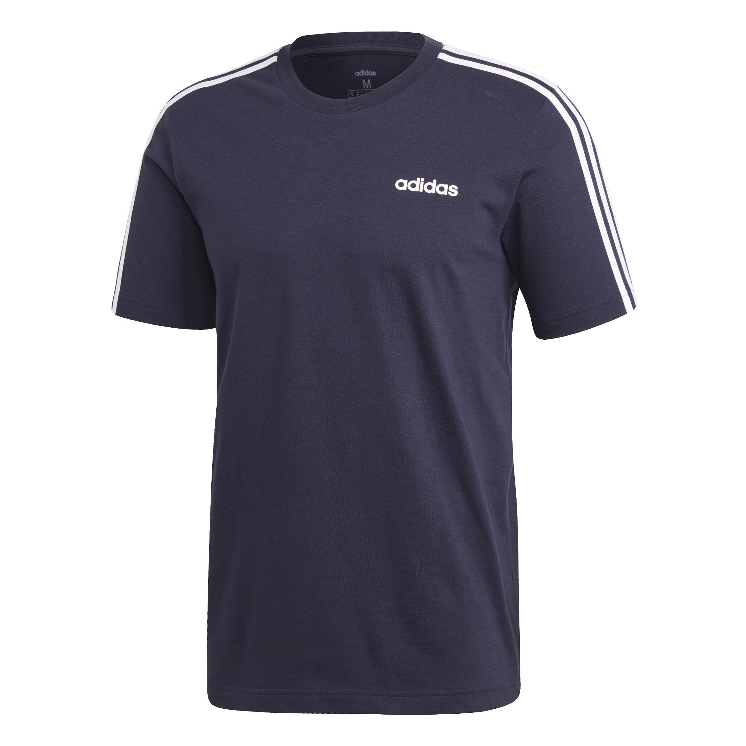 Essentials 3-Stripes T-Shirt, Blue, A901_ONE, large image number 0