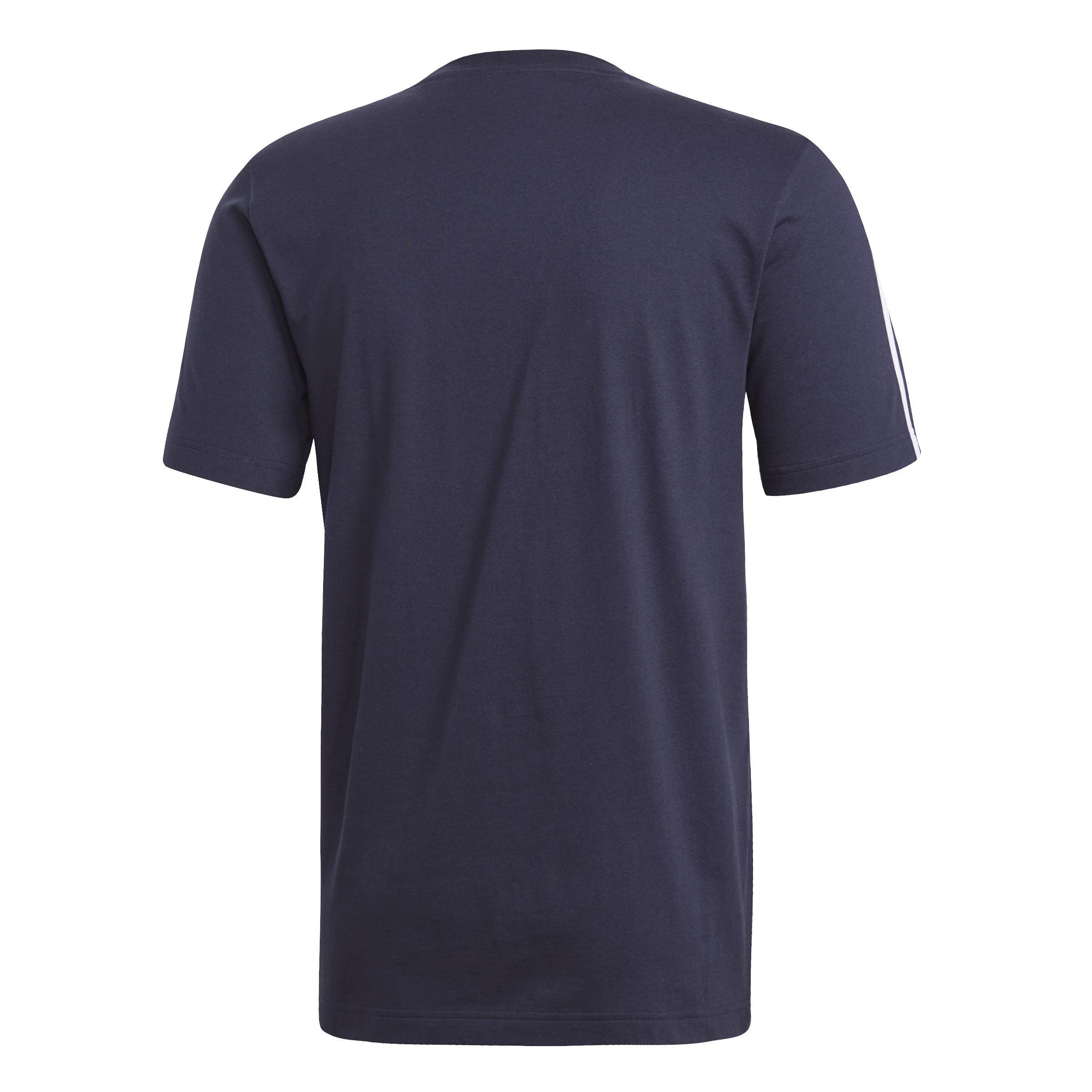 Essentials 3-Stripes T-Shirt, Blue, A901_ONE, large image number 1