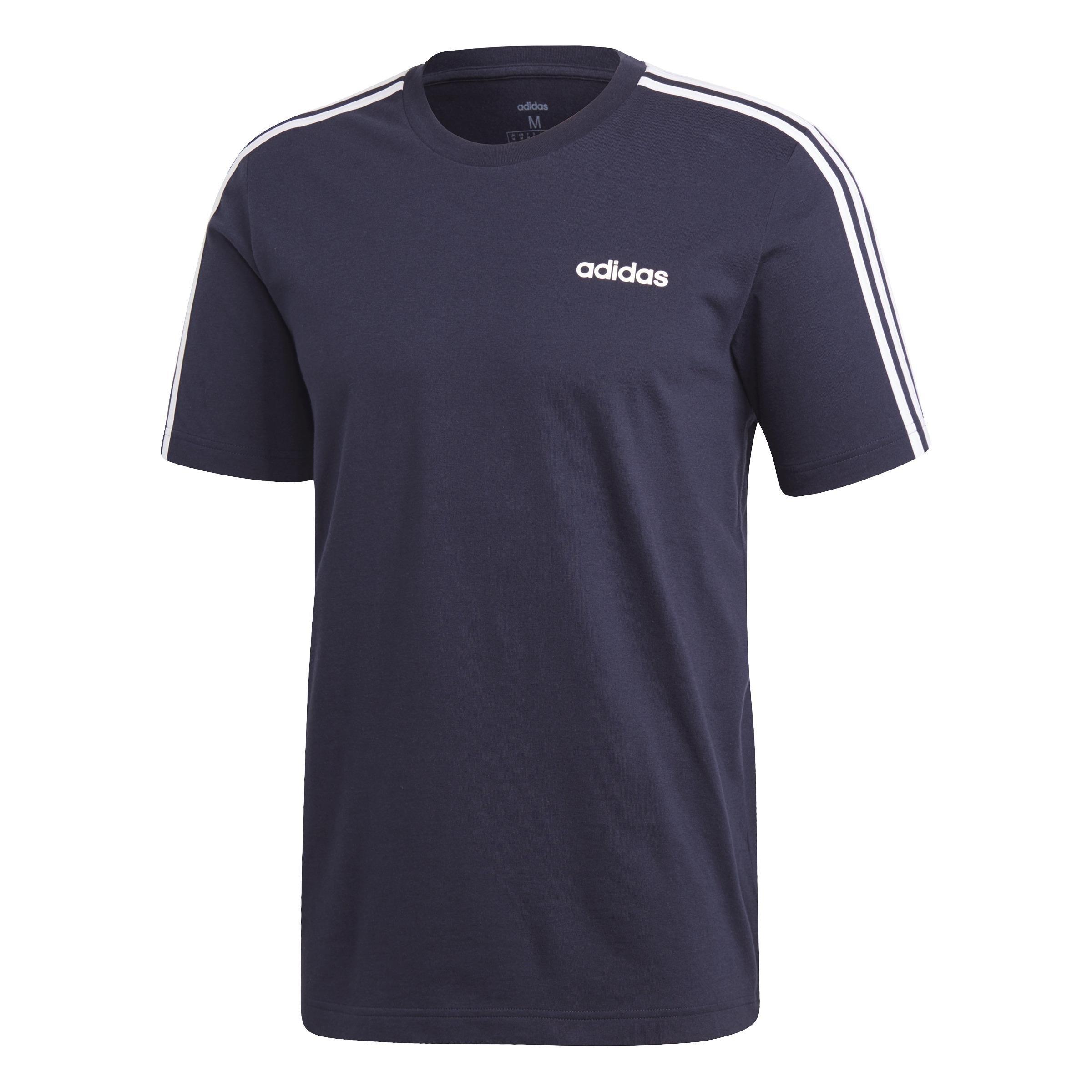Essentials 3-Stripes T-Shirt, Blue, A901_ONE, large image number 2