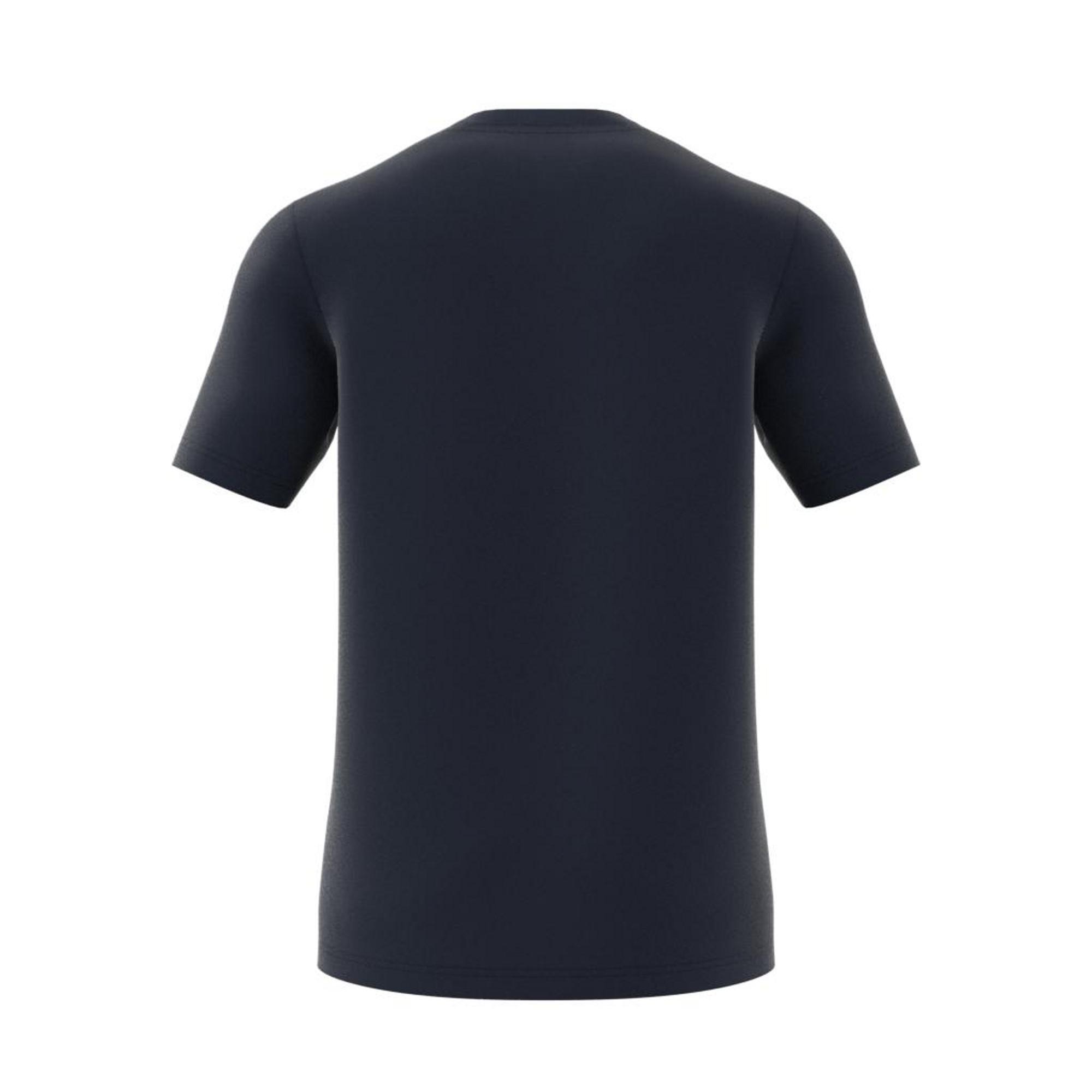 Essentials 3-Stripes T-Shirt, Blue, A901_ONE, large image number 12