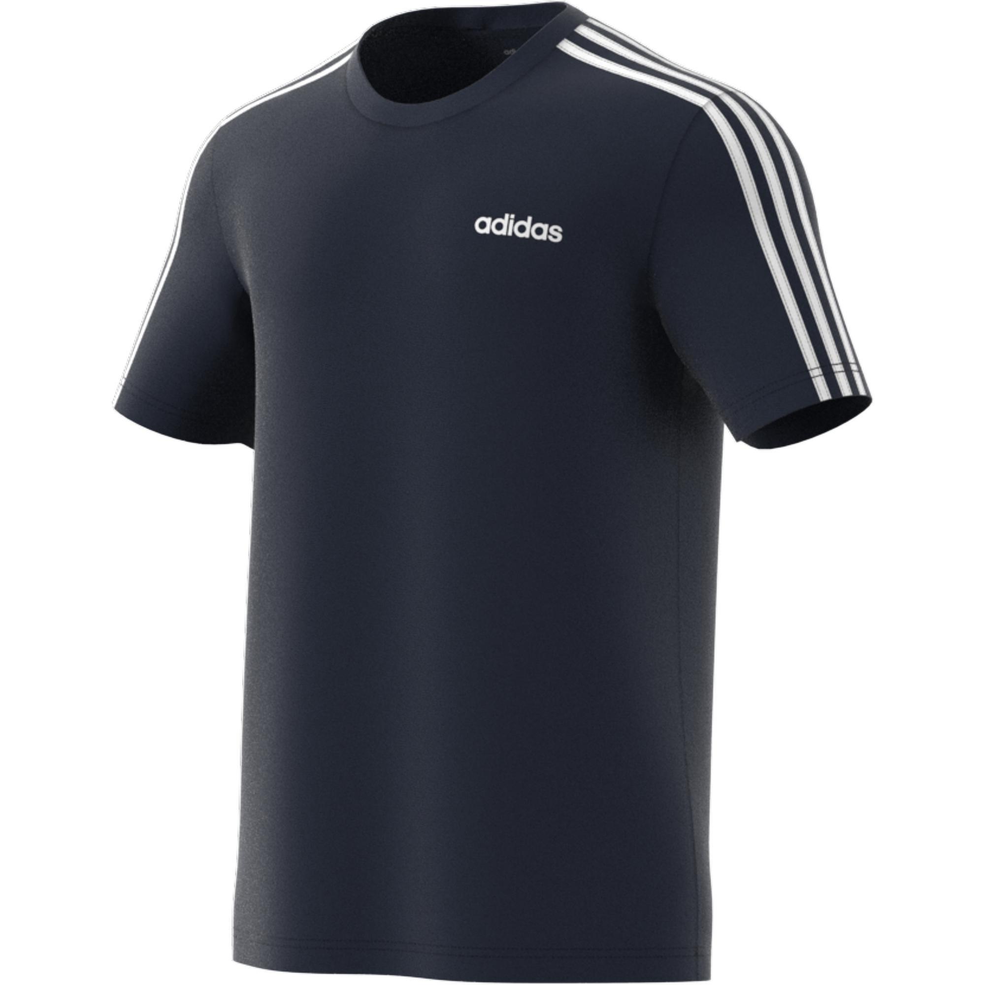 Essentials 3-Stripes T-Shirt, Blue, A901_ONE, large image number 13