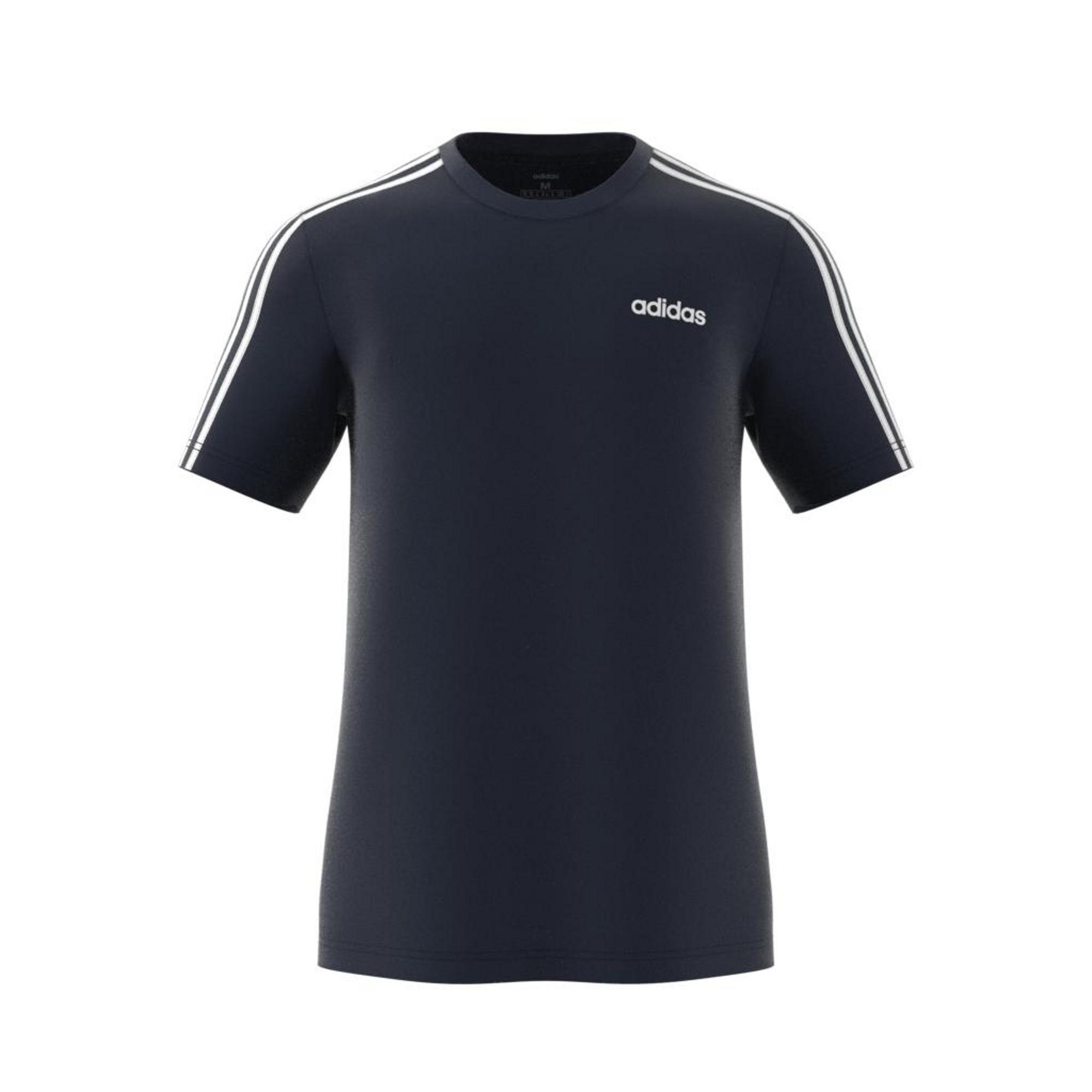 Essentials 3-Stripes T-Shirt, Blue, A901_ONE, large image number 14