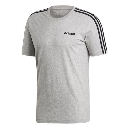 Men Essentials 3-Stripes T-Shirt, Grey, A901_ONE, large image number 2