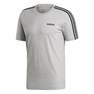 Men Essentials 3-Stripes T-Shirt, Grey, A901_ONE, thumbnail image number 2