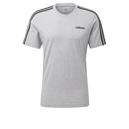Men Essentials 3-Stripes T-Shirt, Grey, A901_ONE, large image number 4