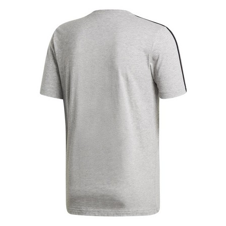 Men Essentials 3-Stripes T-Shirt, Grey, A901_ONE, large image number 6