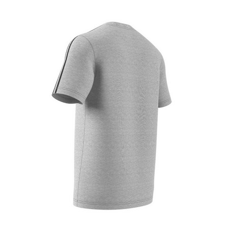 Men Essentials 3-Stripes T-Shirt, Grey, A901_ONE, large image number 8