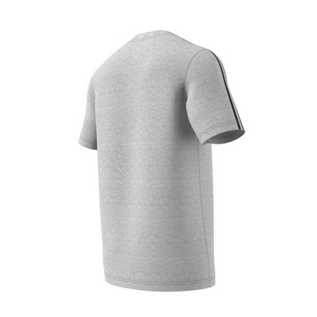 Men Essentials 3-Stripes T-Shirt, Grey, A901_ONE, large image number 17
