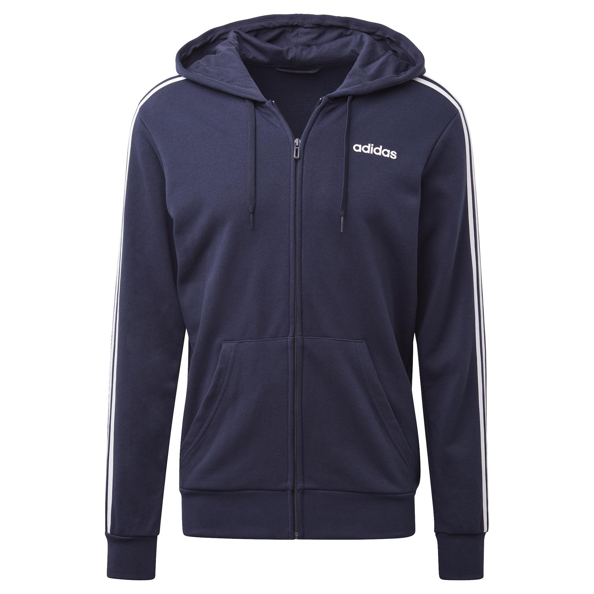 Essentials 3-Stripes Track Top, Blue, , large image number 5