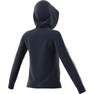 Women Essentials 3-Stripes Hoodie, Navy, A901_ONE, thumbnail image number 6
