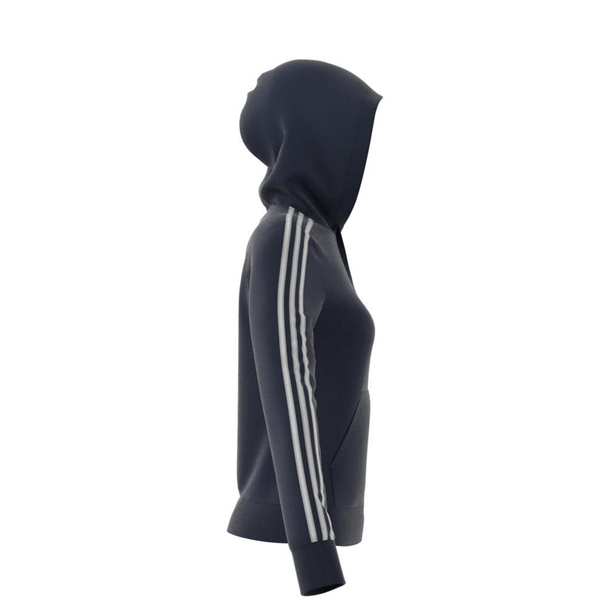 Essentials 3-Stripes Hoodie, Blue, A901_ONE, large image number 8