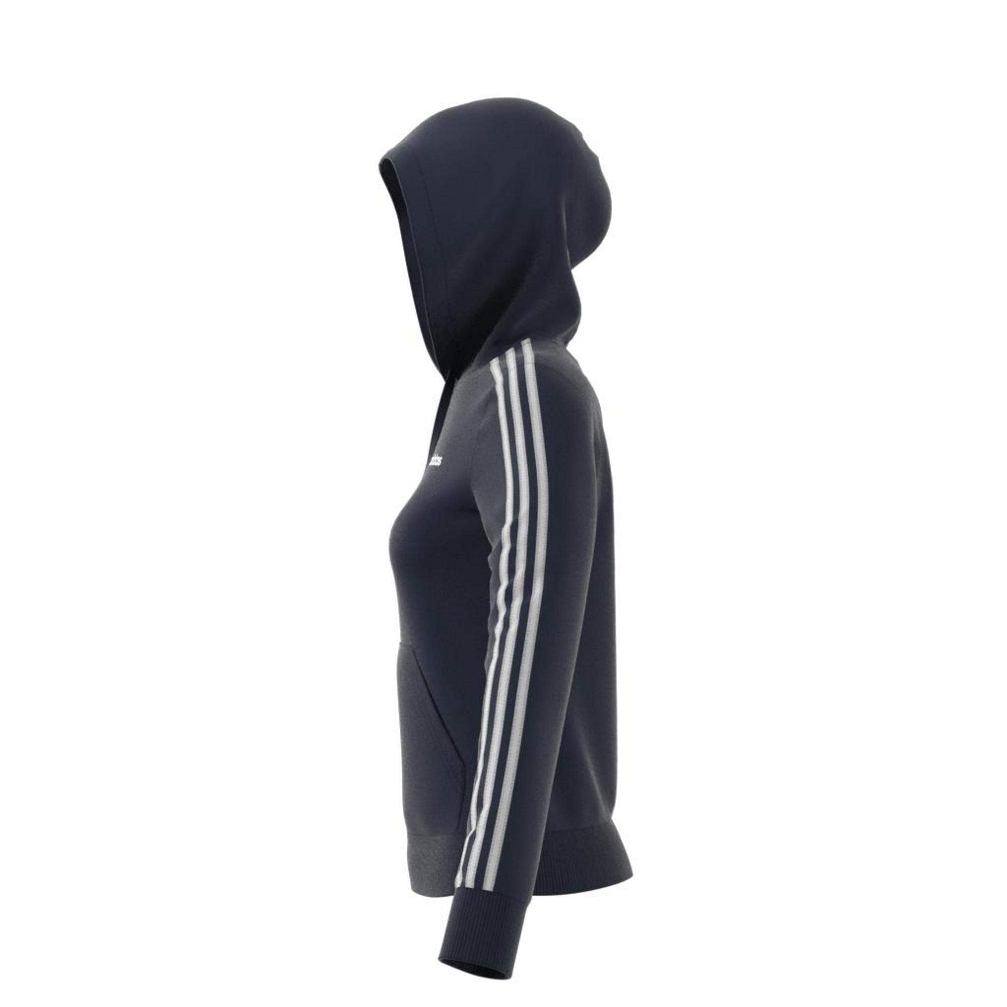 Essentials 3-Stripes Hoodie, Blue, A901_ONE, large image number 13