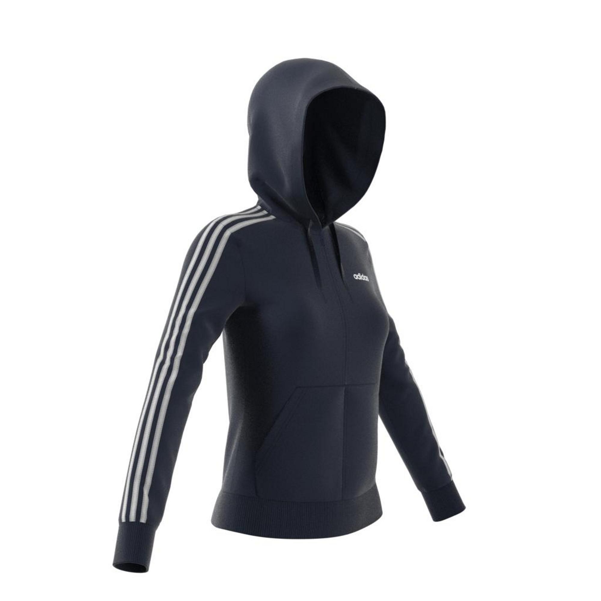 Essentials 3-Stripes Hoodie, Blue, A901_ONE, large image number 14