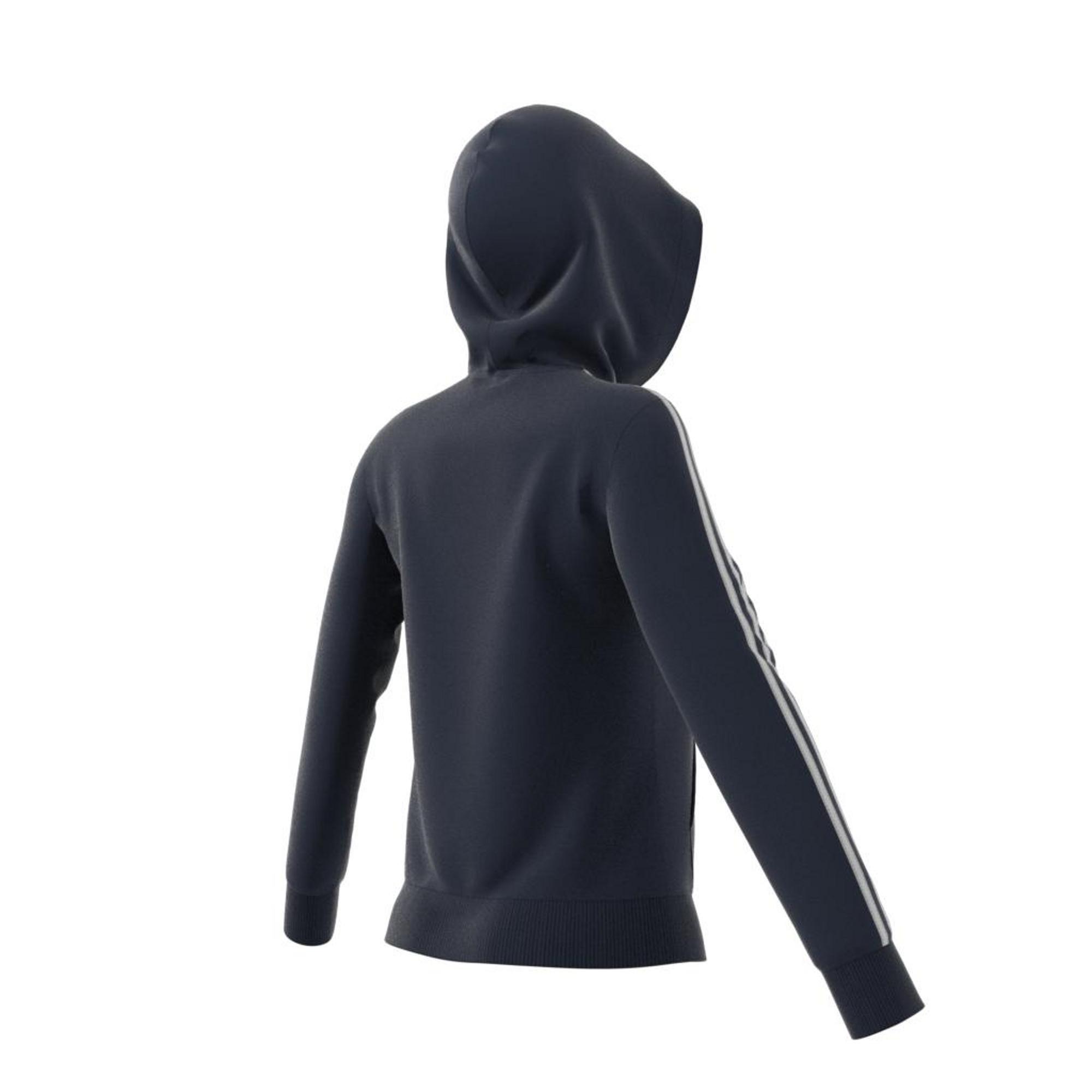 Essentials 3-Stripes Hoodie, Blue, A901_ONE, large image number 16