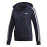 Women Essentials 3-Stripes Hoodie, Navy, A901_ONE, thumbnail image number 18