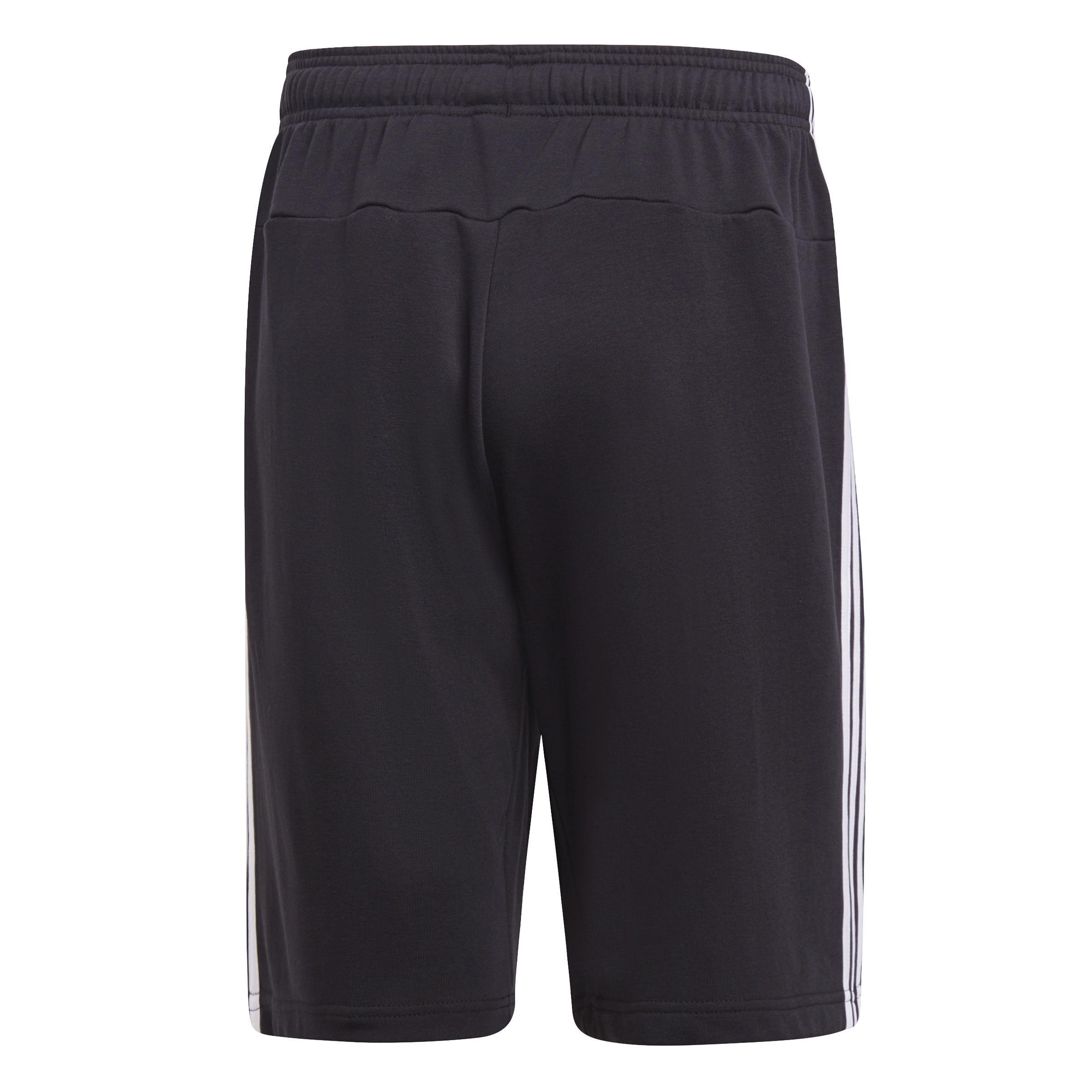 Essentials 3-Stripes French Terry Shorts, Black, , large image number 18