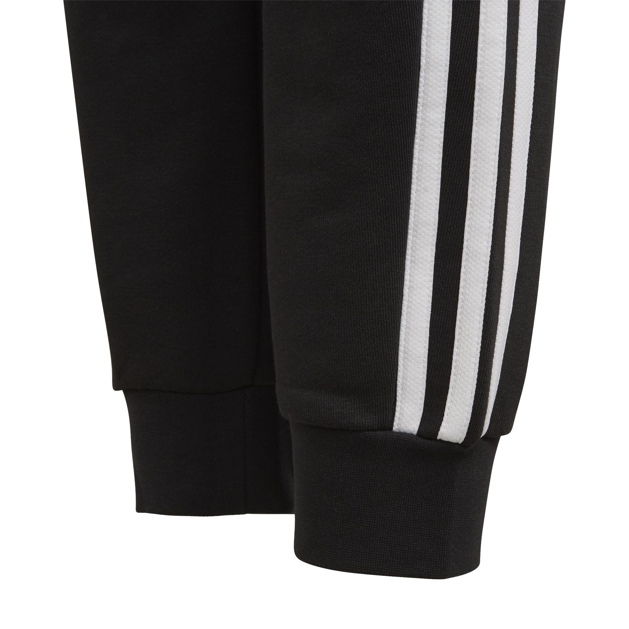 Kids Girls Essentials 3-Stripes Joggers, Black, A901_ONE, large image number 4