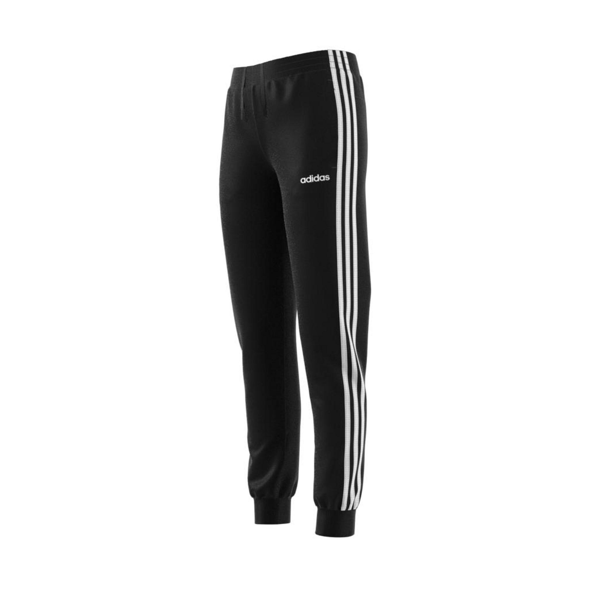 Kids Girls Essentials 3-Stripes Joggers, Black, A901_ONE, large image number 11