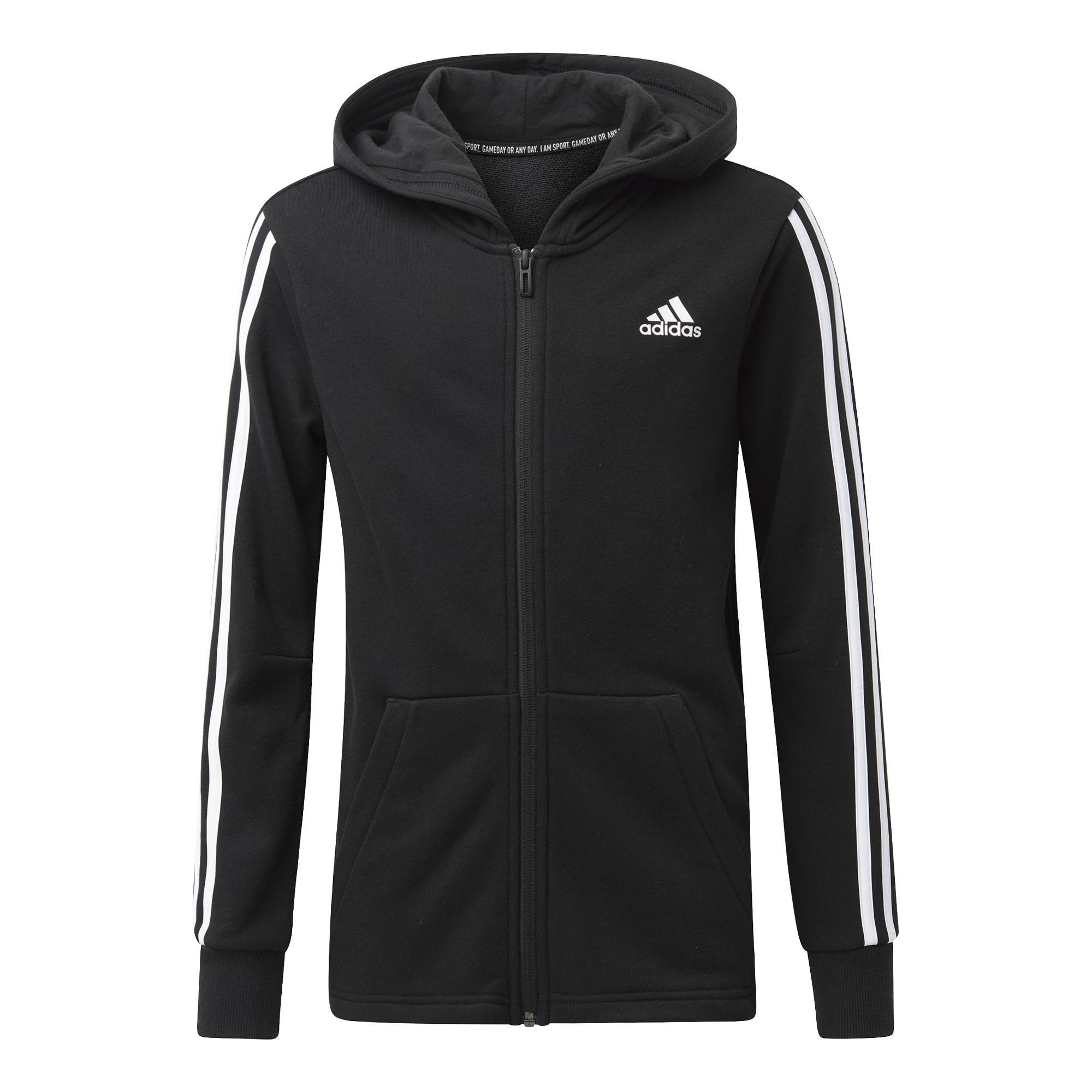 Kids Must Haves 3-Stripes Jacket, Black, A901_ONE, large image number 3