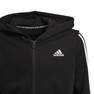 Kids Boys Must Haves 3-Stripes Jacket, Black, A901_ONE, thumbnail image number 10