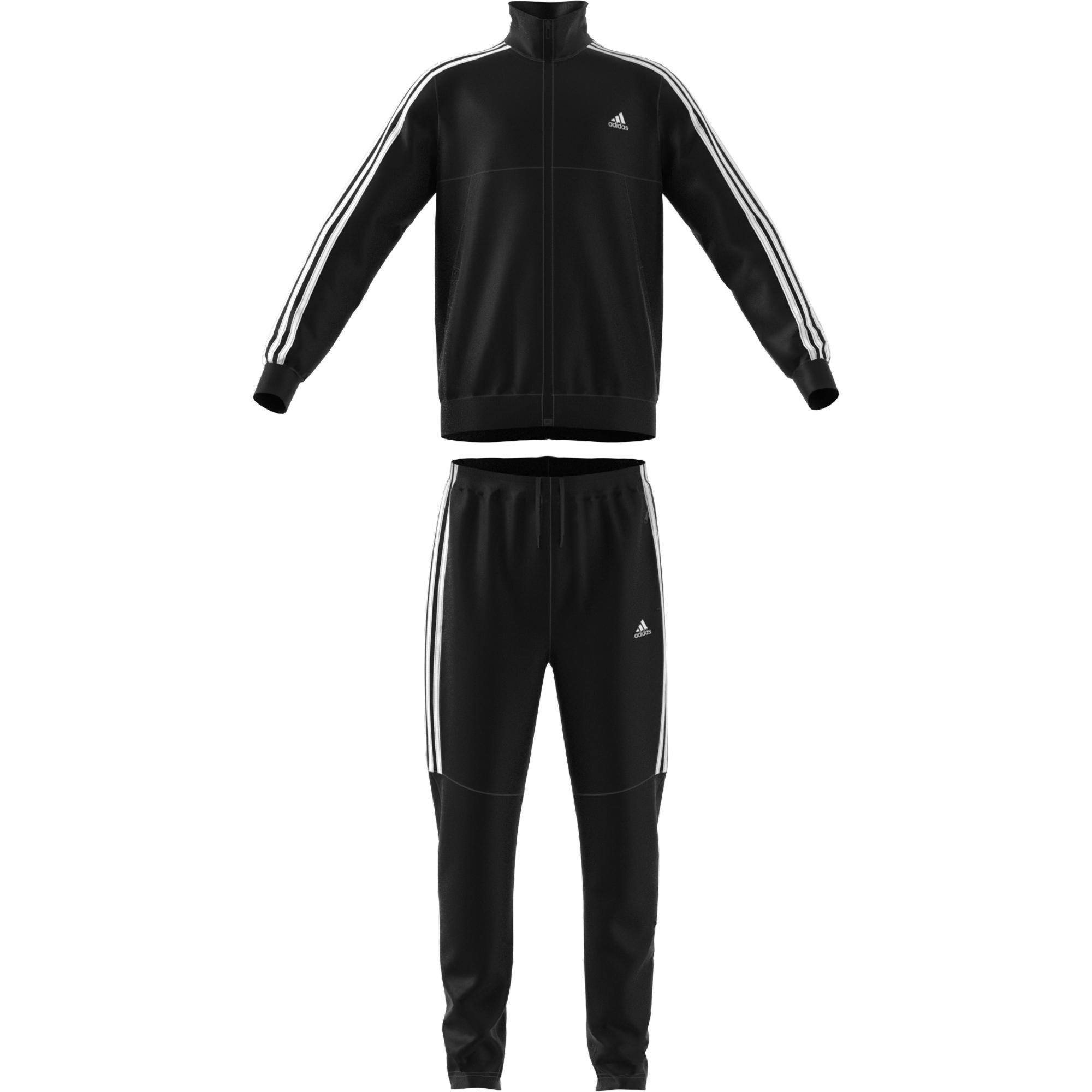 Kids Tiro Tracksuit, Black, A901_ONE, medium