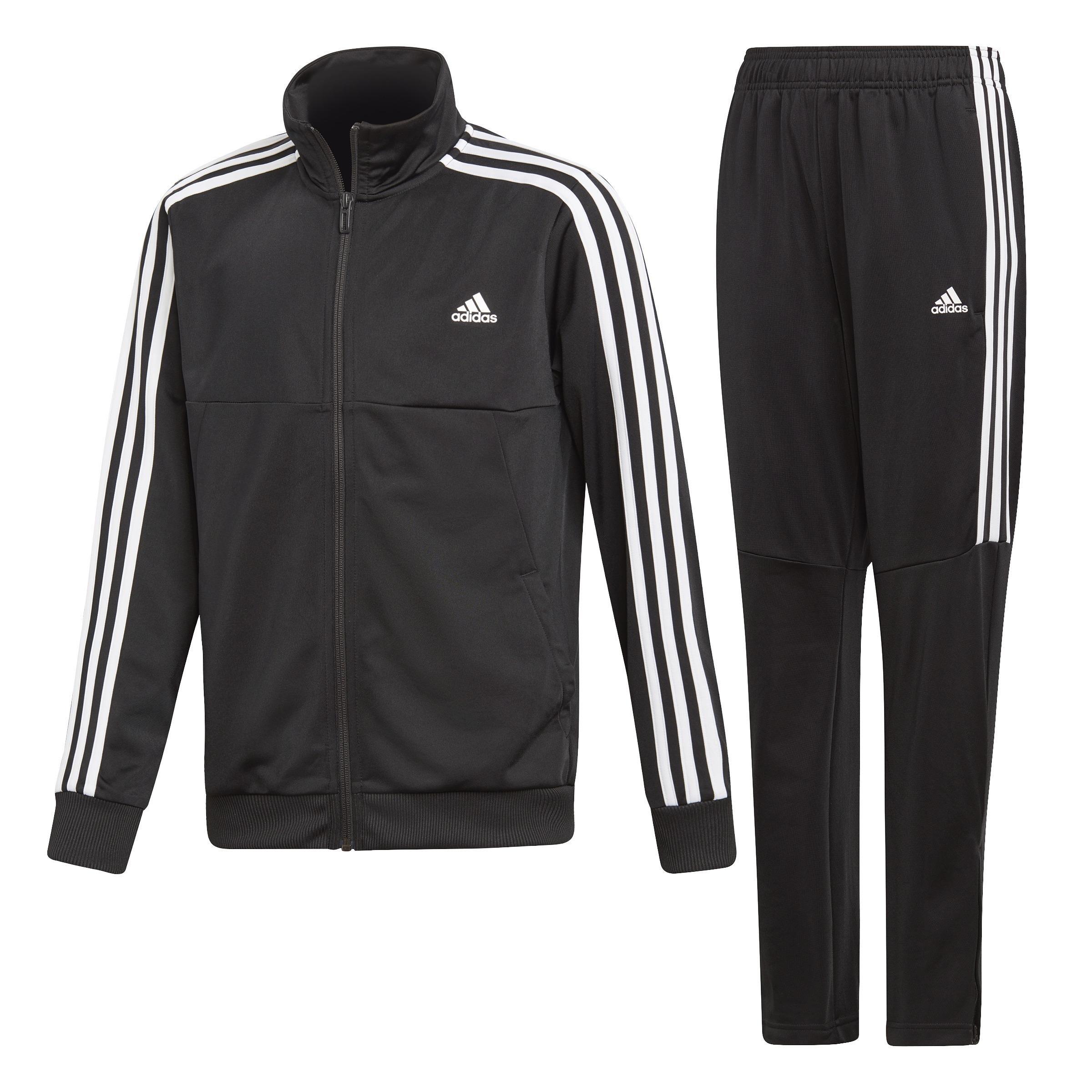 Kids Tiro Tracksuit, Black, , large image number 1