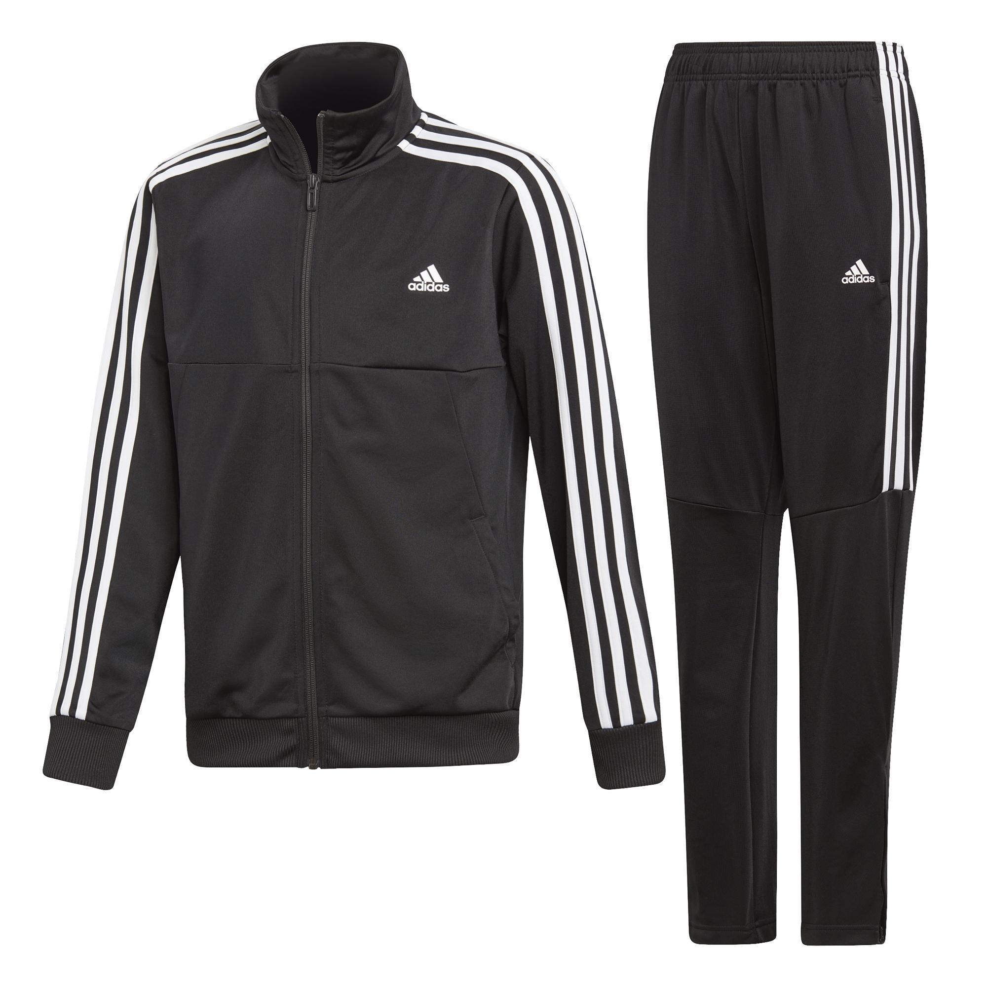 Kids Tiro Tracksuit, Black, , large image number 2