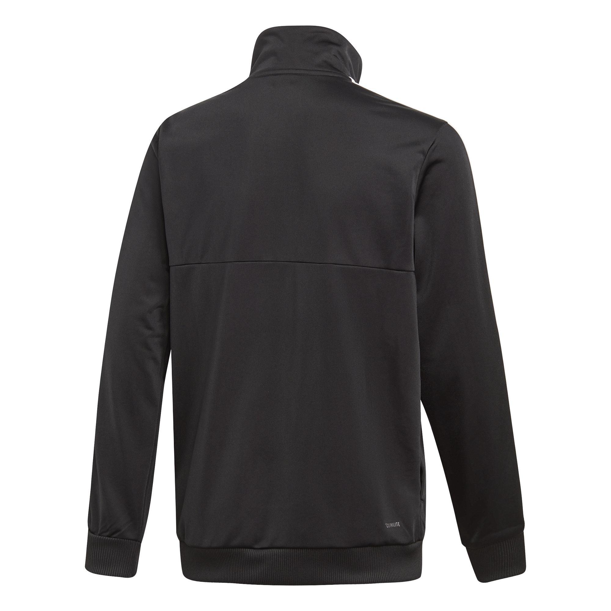 Kids Tiro Tracksuit, Black, , large image number 6