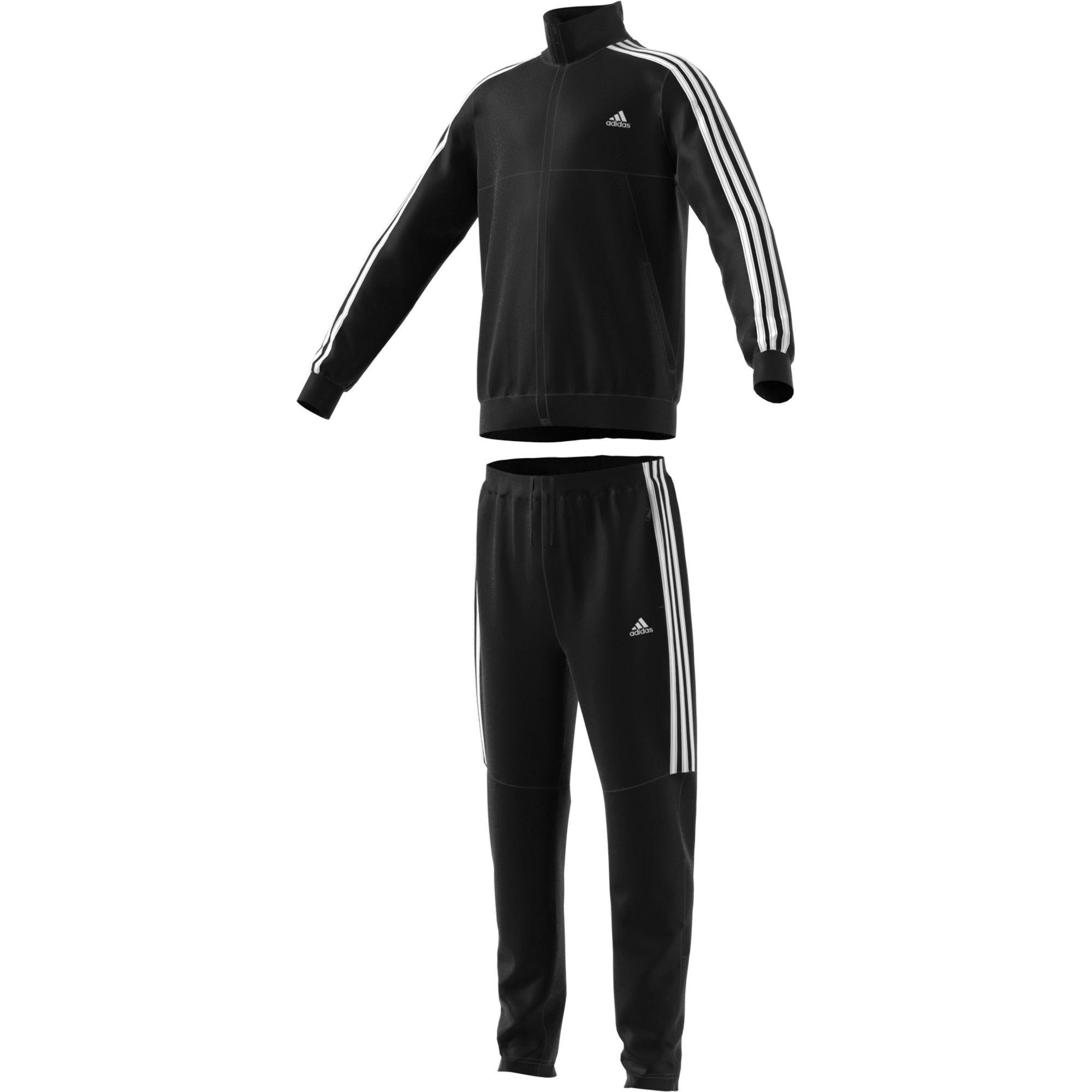 Kids Boys Tiro Tracksuit, Black, A901_ONE, large image number 16