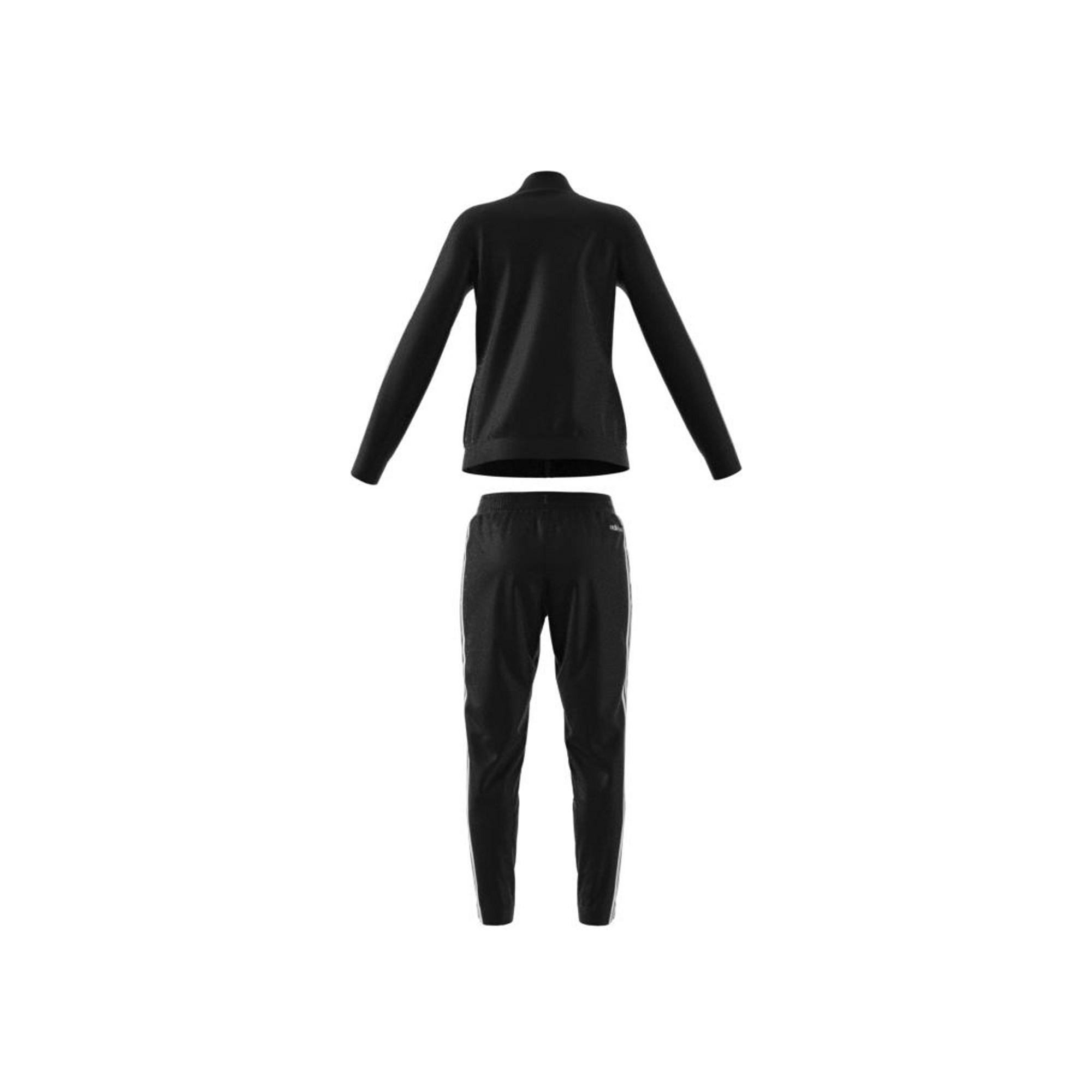 Back 2 Basics 3-Stripes Track Suit, Black, A901_ONE, large image number 9