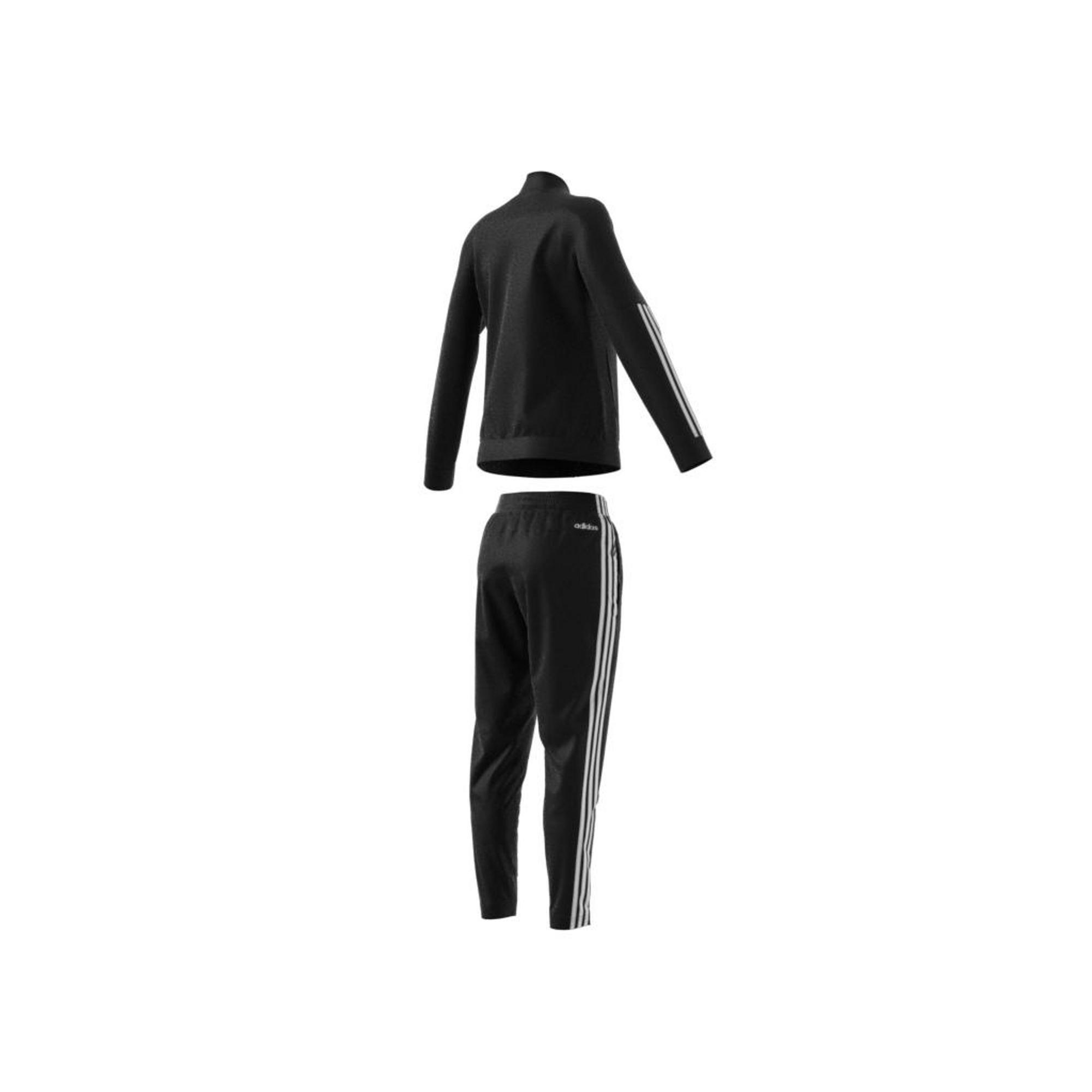 Back 2 Basics 3-Stripes Track Suit, Black, A901_ONE, large image number 13