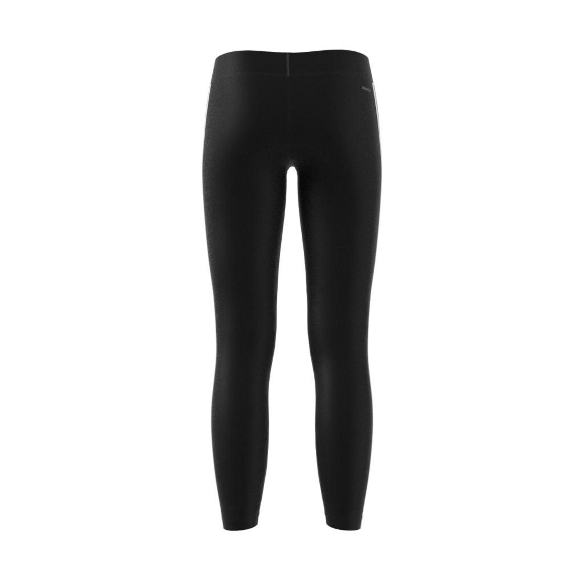 Kids Training Equipment 3-Stripes Leggings, Black, A901_ONE, large image number 8
