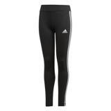 Kids Girls Training Equipment 3-Stripes Leggings, Black, A901_ONE, large image number 18