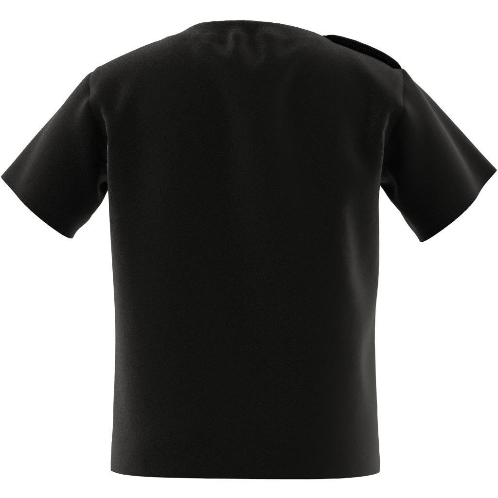 Unisex Kids Trefoil T-Shirt, Black, , large image number 12