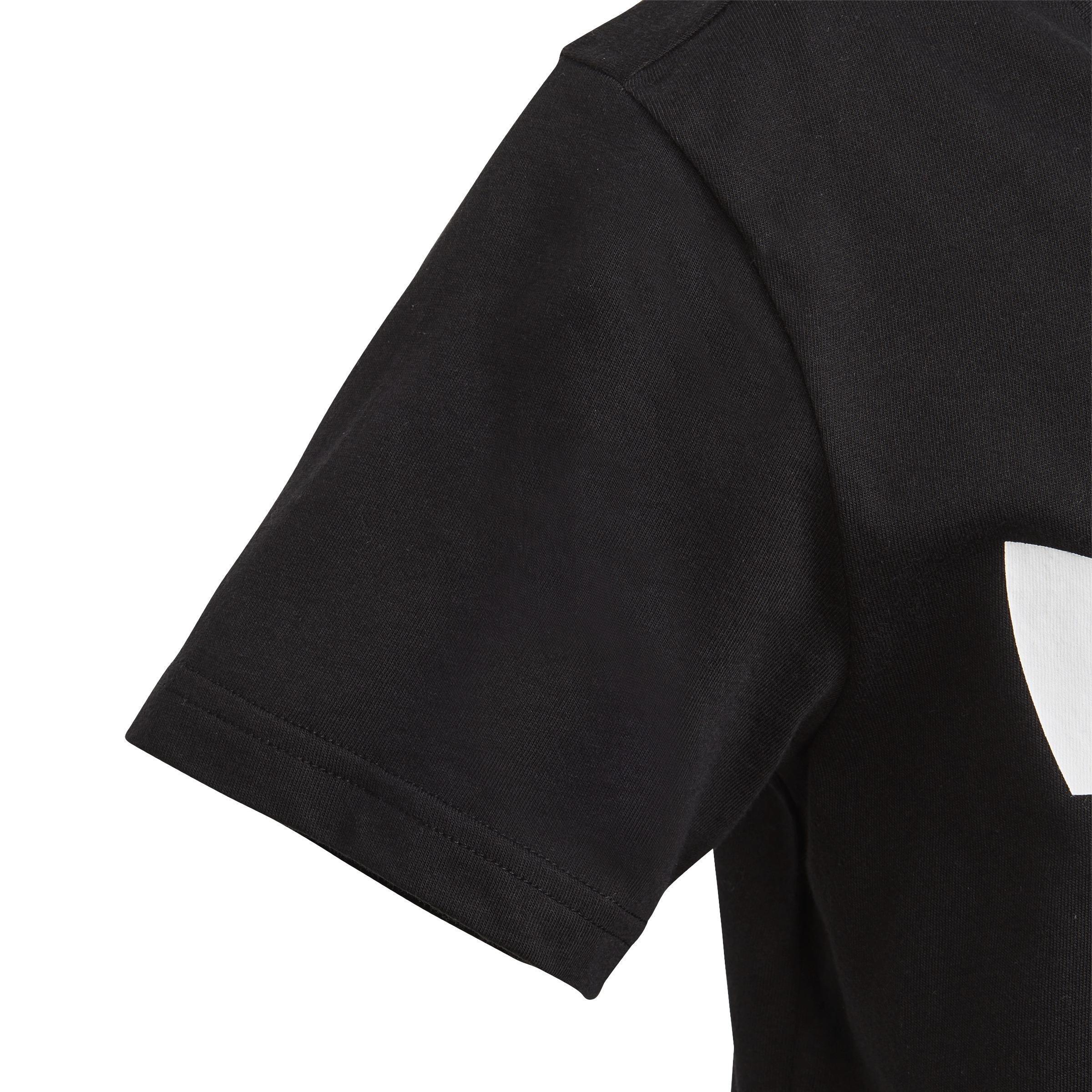 Unisex Trefoil T-Shirt, Black, A901_ONE, large image number 12