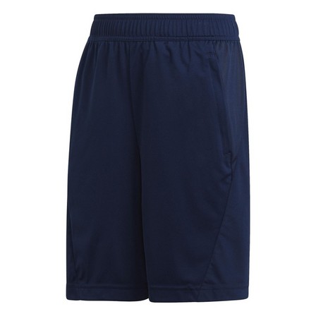 Kids Boys Training Equipment Shorts, Navy, A901_ONE, large image number 1