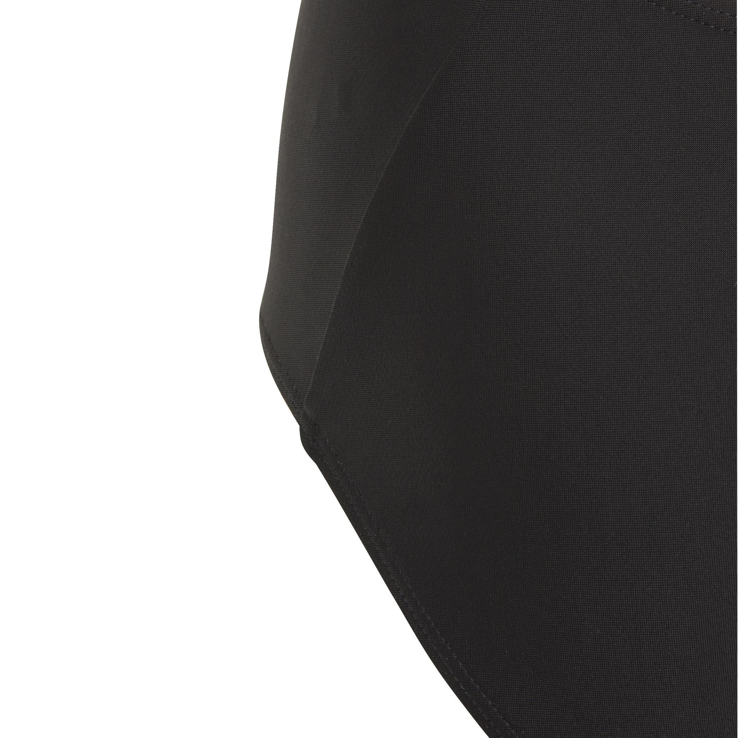 Kids Solid Fitness Swimsuit, Black, A901_ONE, large image number 3