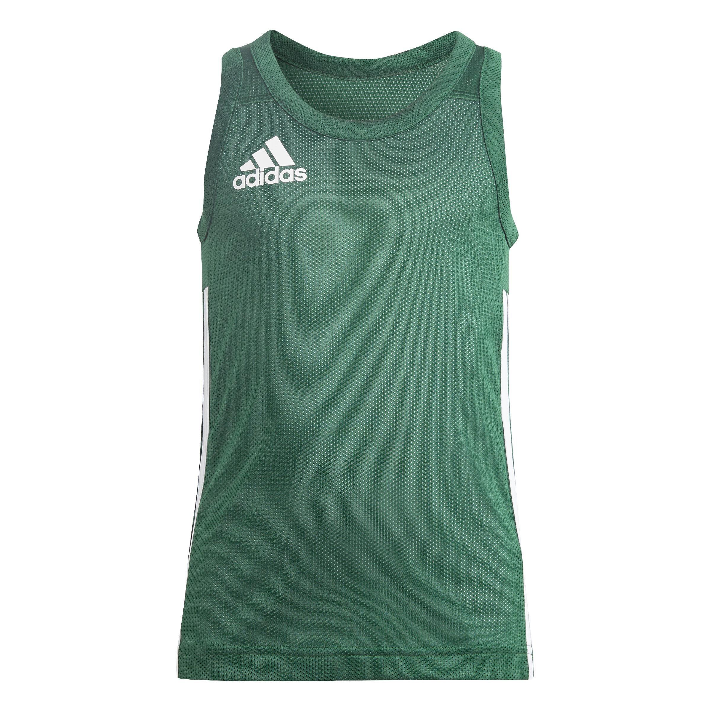 Unisex Kids 3G Speed Reversible Jersey, Green, , large image number 0