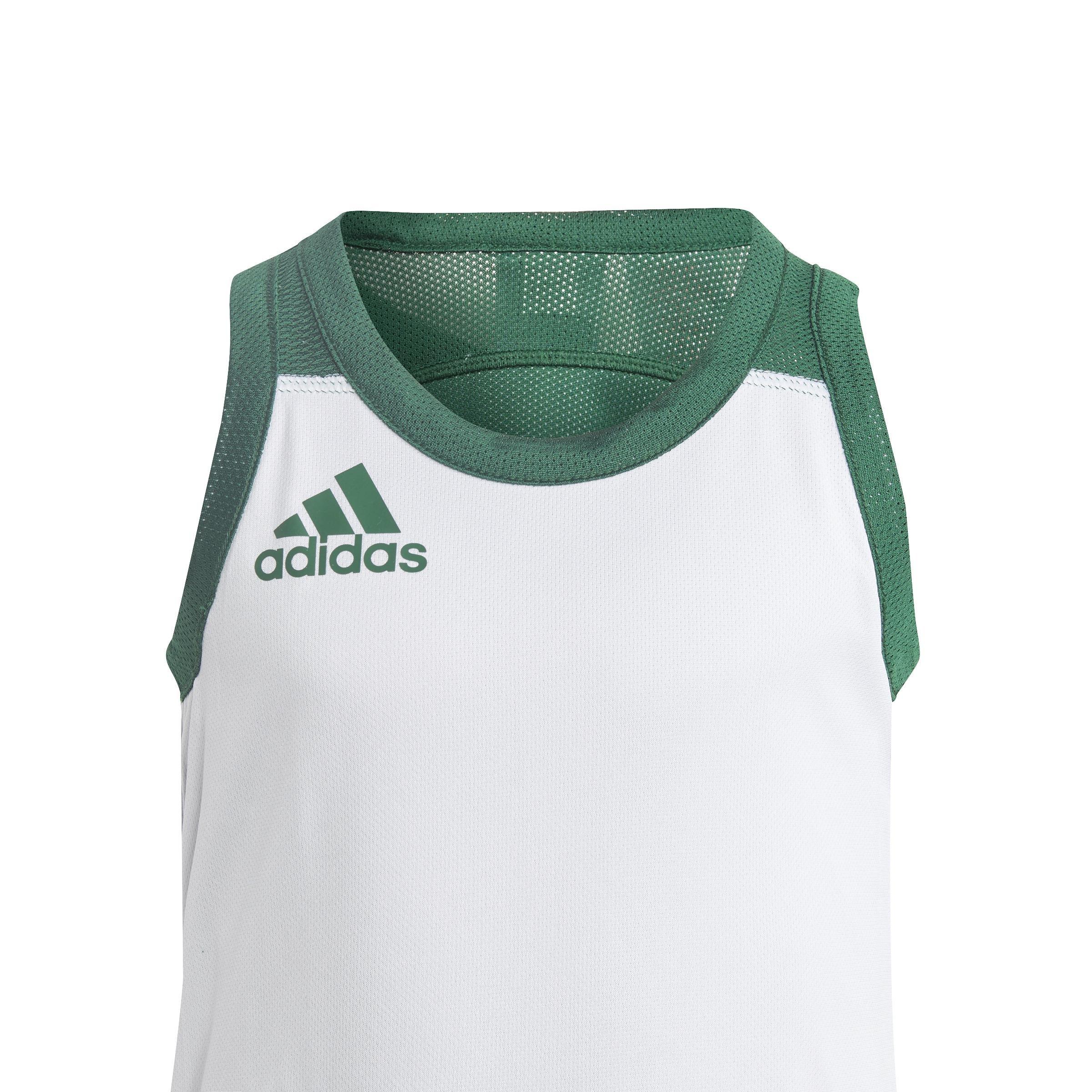Unisex Kids 3G Speed Reversible Jersey, Green, , large image number 3