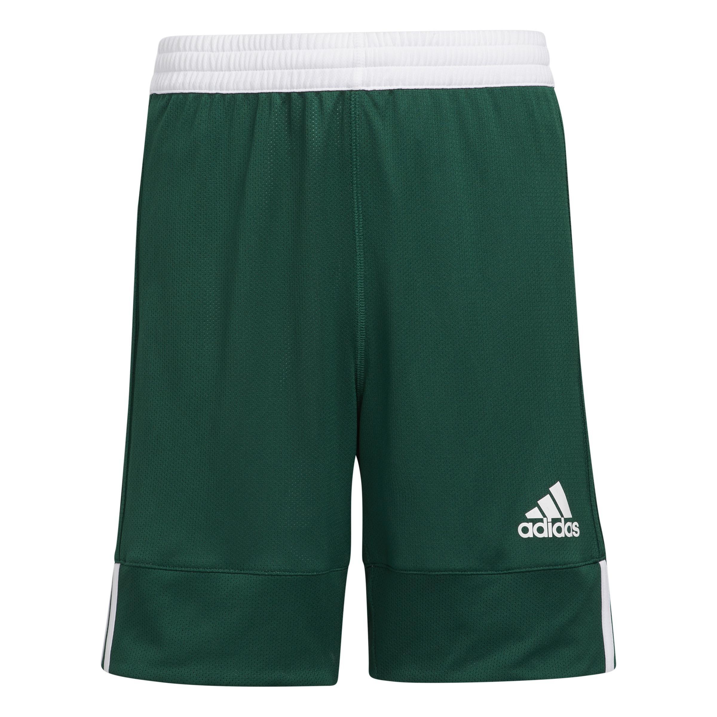 Unisex Kids 3G Speed Reversible Shorts, Green, , large image number 0