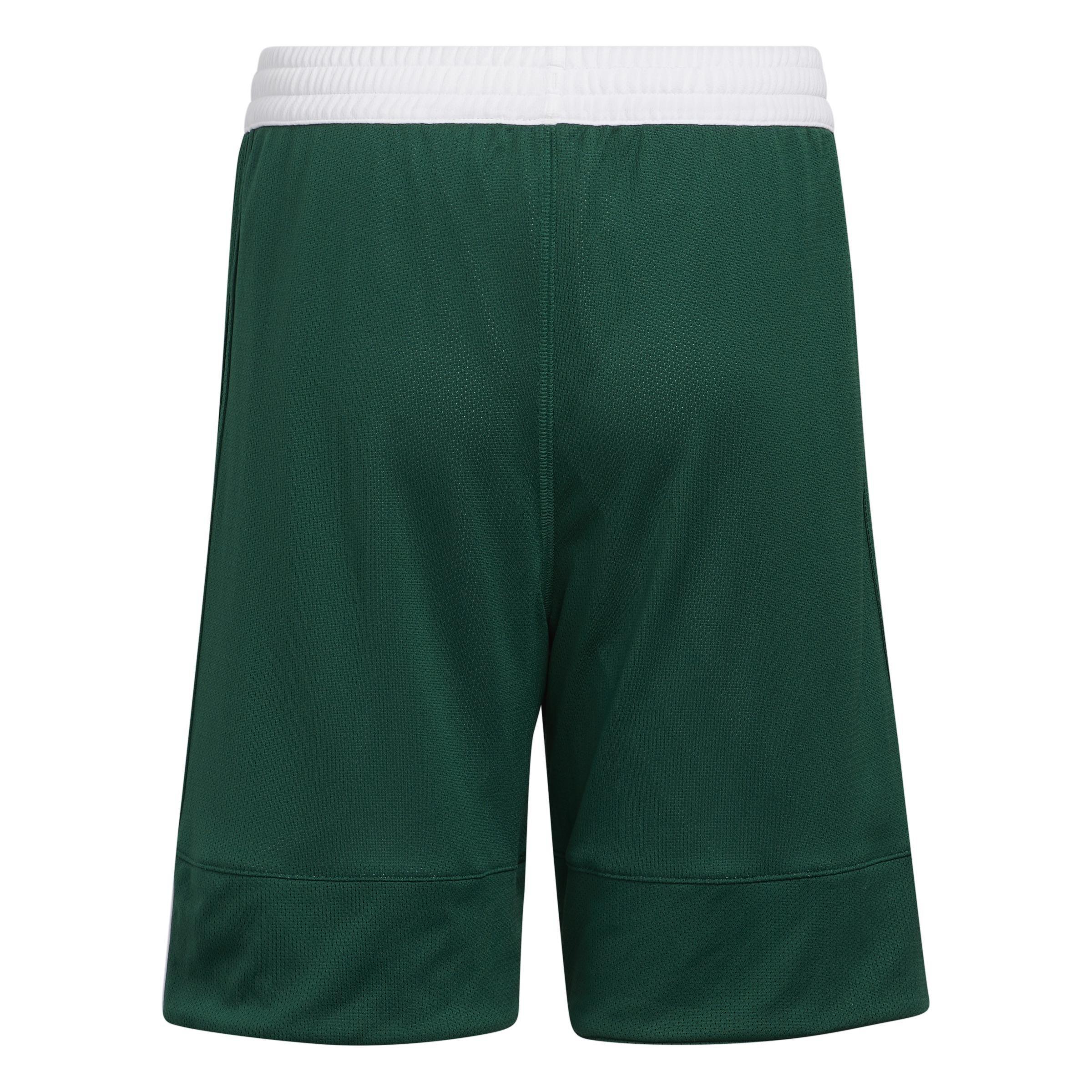 Unisex Kids 3G Speed Reversible Shorts, Green, , large image number 3