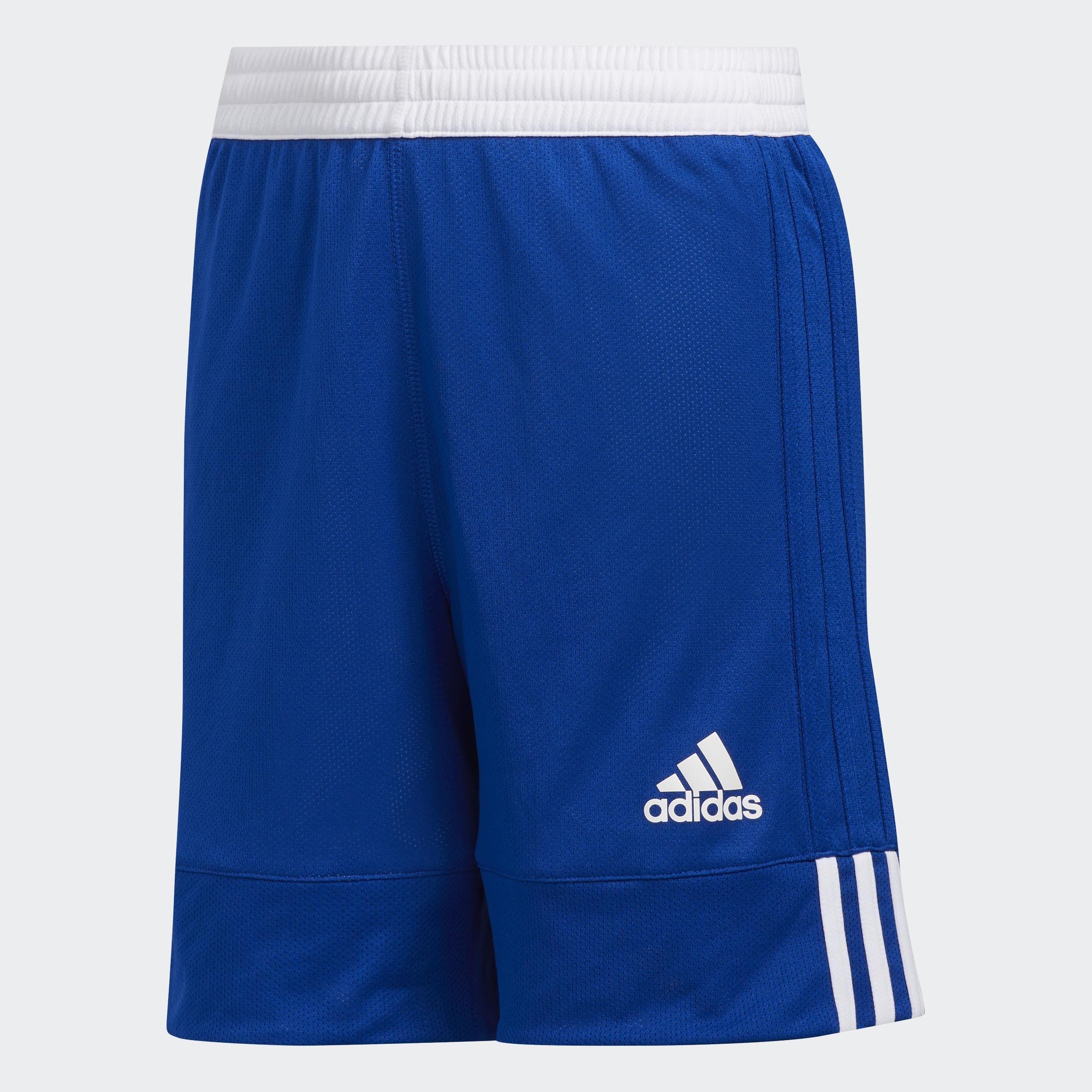 Kids Unisex 3G Speed Reversible Shorts, Blue