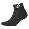 Unisex Cushioned Ankle Socks - 3 Pairs, Grey, A901_ONE, thumbnail image number 0