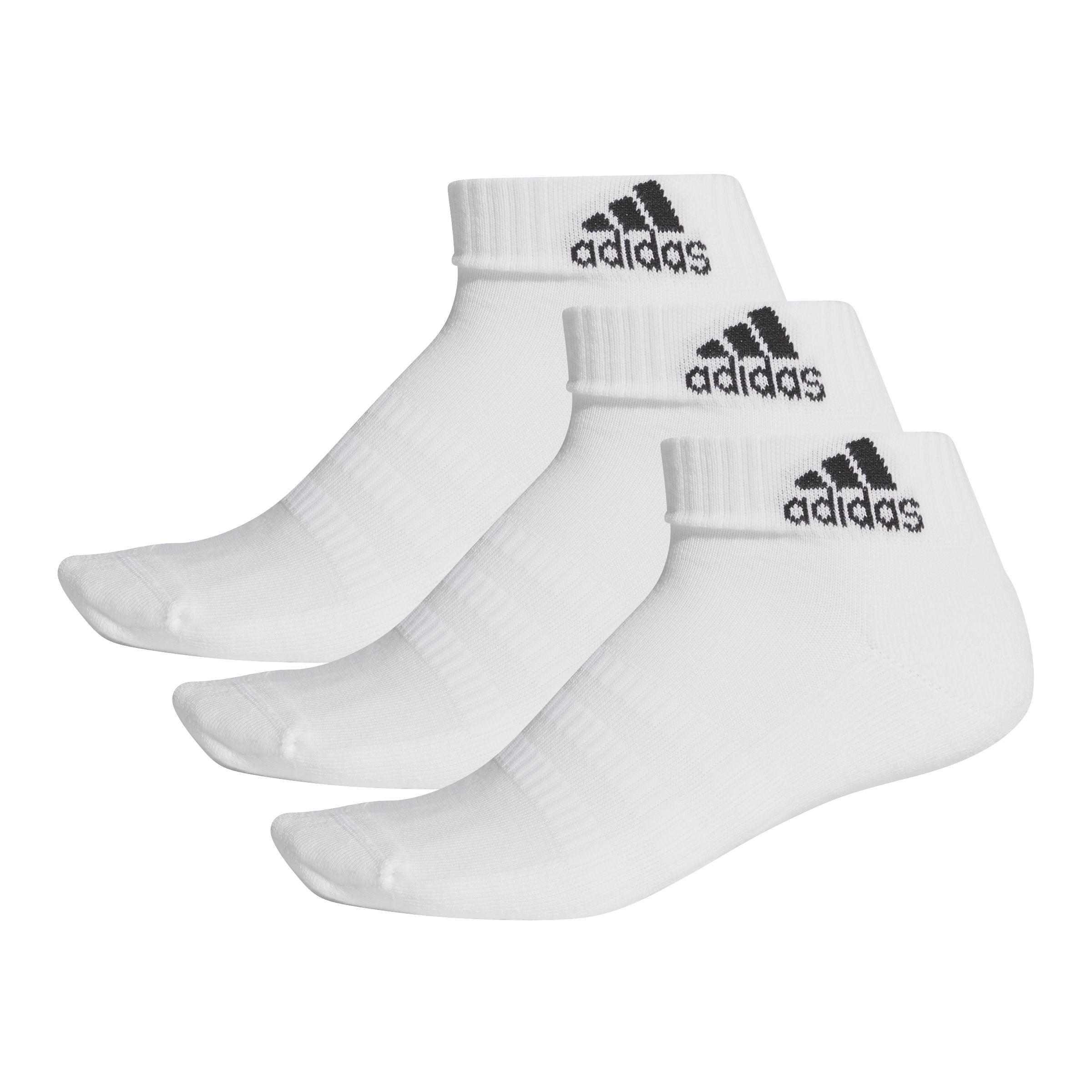 Unisex Cushioned Ankle Socks 3 Pairs, Multicolour, A901_ONE, medium
