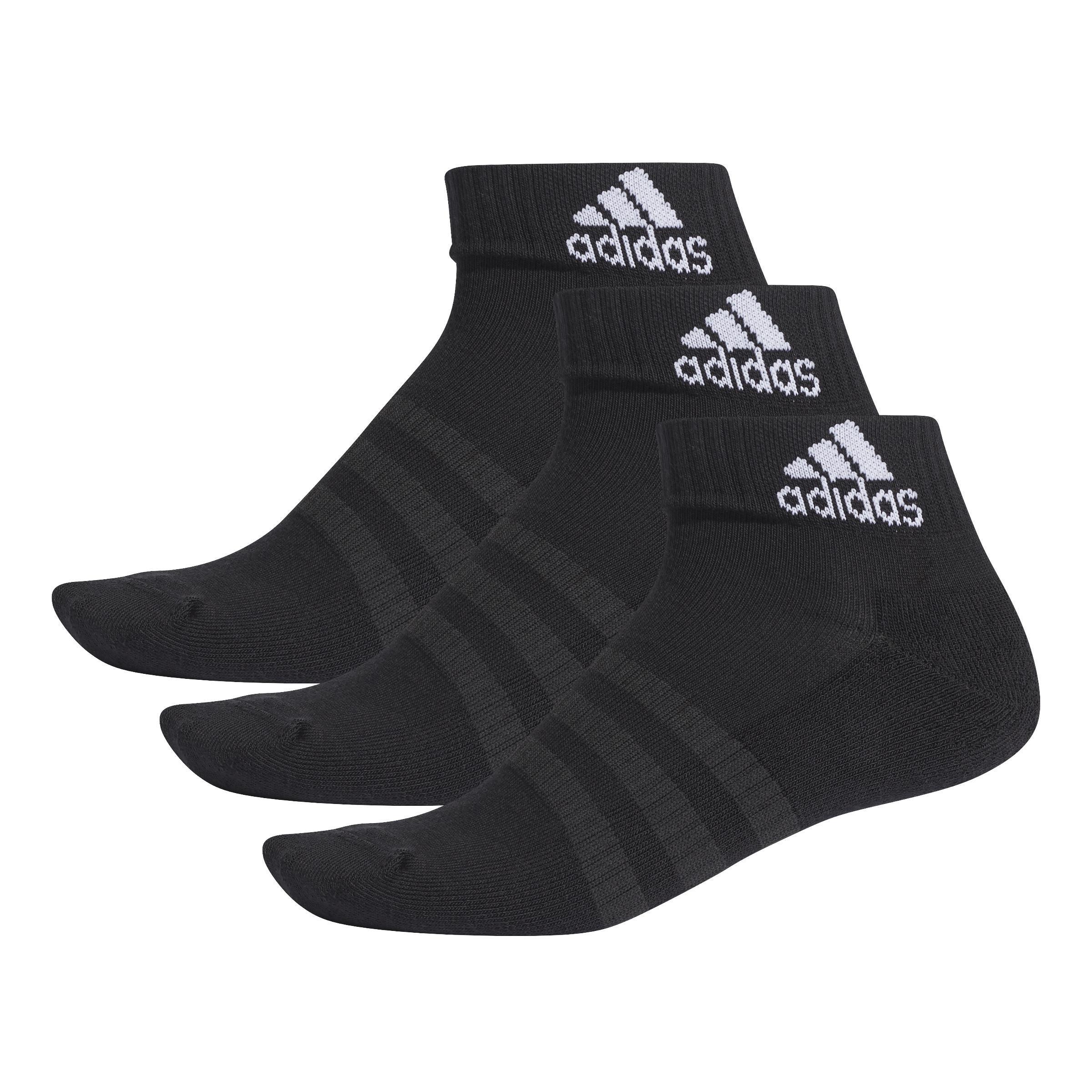 Unisex Cushioned Ankle Socks 3 Pairs, Multicolour, A901_ONE, large image number 0