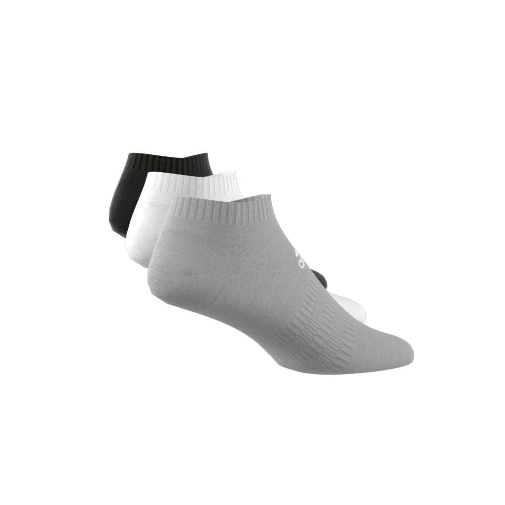 Unisex Cushioned Low-Cut Socks 3 Pairs, Multicolour, A901_ONE, large image number 3