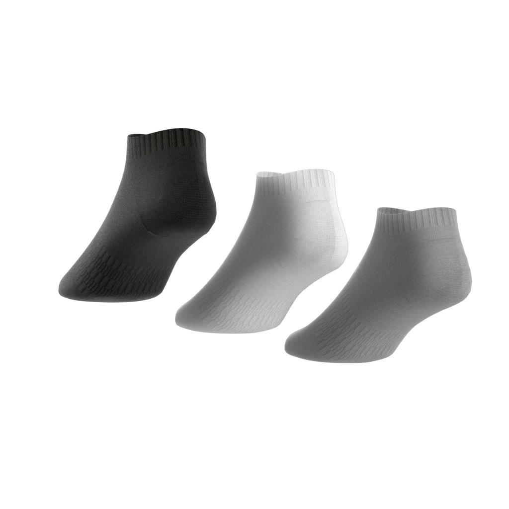 Unisex Cushioned Low-Cut Socks 3 Pairs, Multicolour, A901_ONE, large image number 6