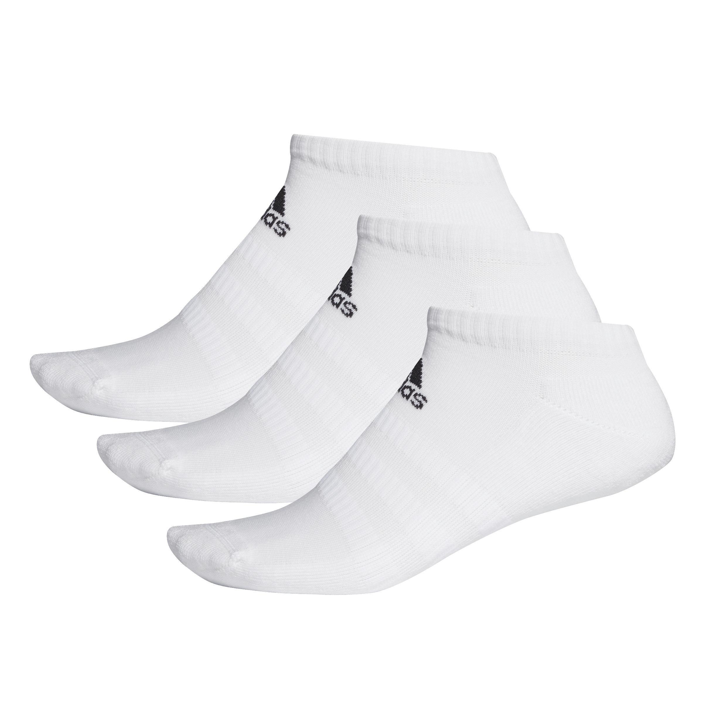 Unisex Cushioned Low-Cut Socks, White, A901_ONE, large image number 0