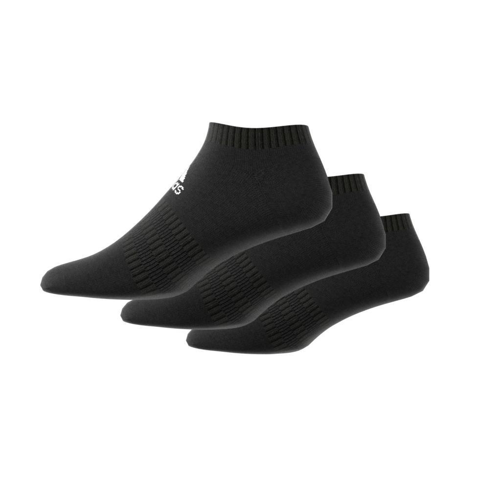 Unisex Cushioned Low-Cut Socks, Black, A901_ONE, large image number 0