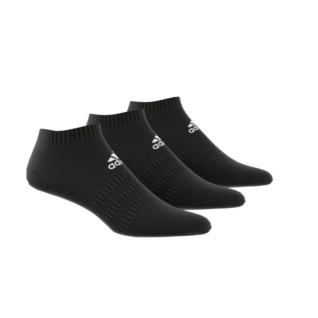 Unisex Cushioned Low-Cut Socks, Black, A901_ONE, large image number 1